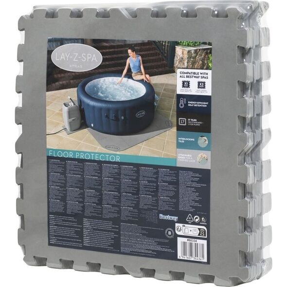 Mata piankowa pod SPA puzzle 50 x 50 cm 16 szt. Bestway 60334