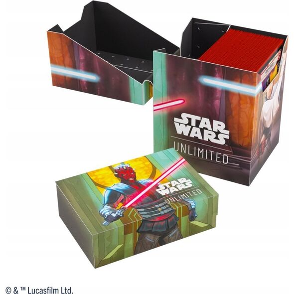 Gamegenic: Star Wars Unlimited Card Game - Soft Crate - Obi-Wan Kenobi / Darth Maul