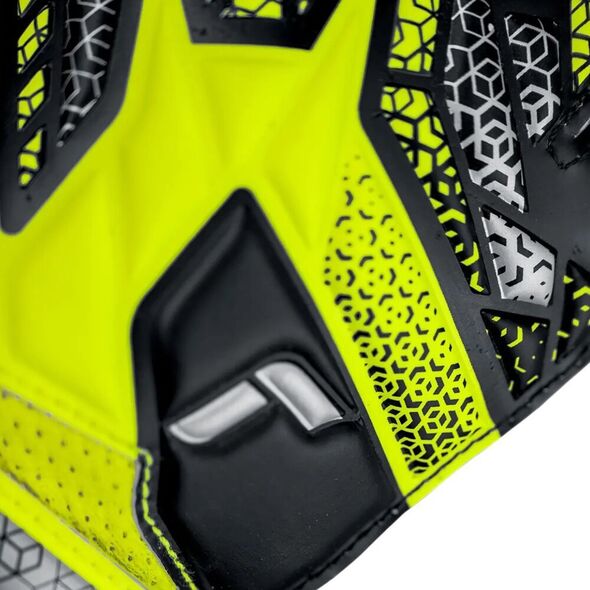 Rękawice bramkarskie Reusch Attrakt Solid Junior żółto-czarne 5572515 2014 8