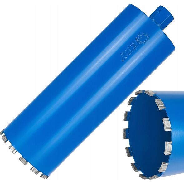 Wiertło diamentowe koronowe do wiertnicy na sucho i mokro 152x10x450mm 13T 1.1/4" (2)