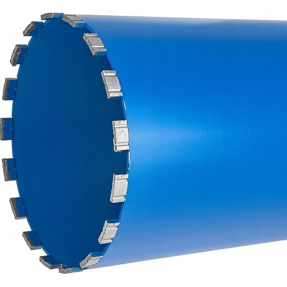 Wiertło diamentowe koronowe do wiertnicy na sucho i mokro 202x10x450mm 17T 1.1/4" (1)