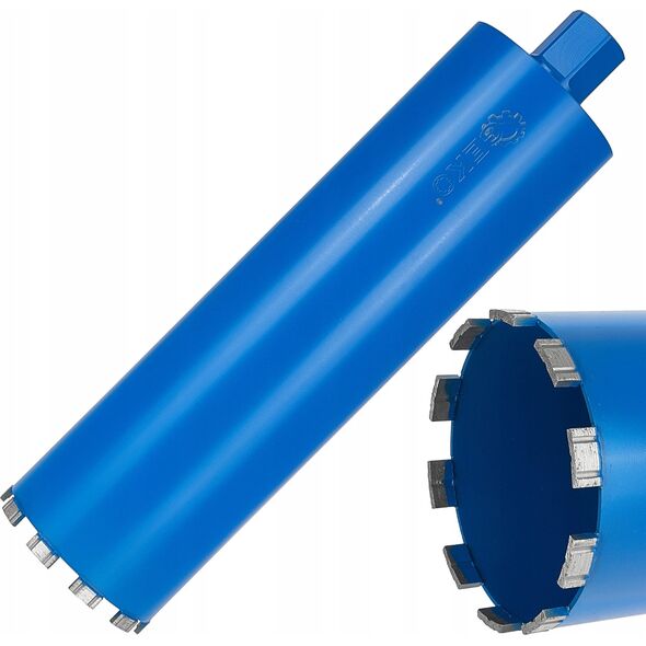 Wiertło diamentowe koronowe do wiertnicy na sucho i mokro 122x10x450mm 10T 1.1/4" (5)