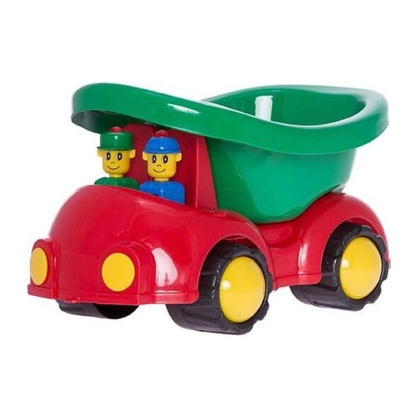 HEMAR Samochód wywrotka Ptyś z kierowcami Duży 36 cm