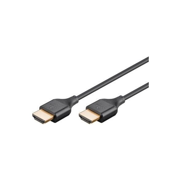 Slim Przewód HDMI o dużej szybkości transmisji z Ethernetem - Długość kabla 0.5 m