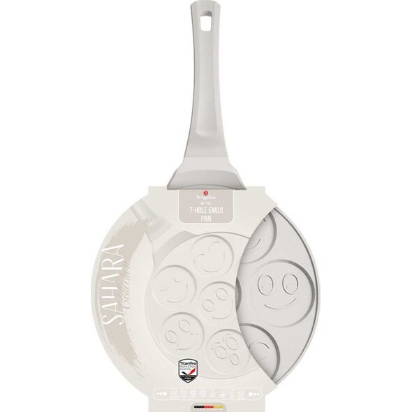 PATELNIA TYTANOWA 26cm DO PLACUSZKÓW EMOJI BERLINGER HAUS BH-7792 SAHARA