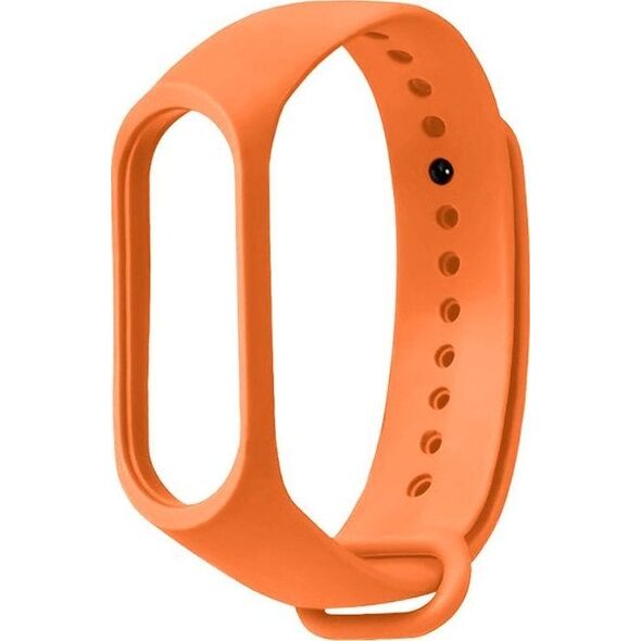 Pasek silikonowy do Xiaomi 5/6 - pomarańczowy