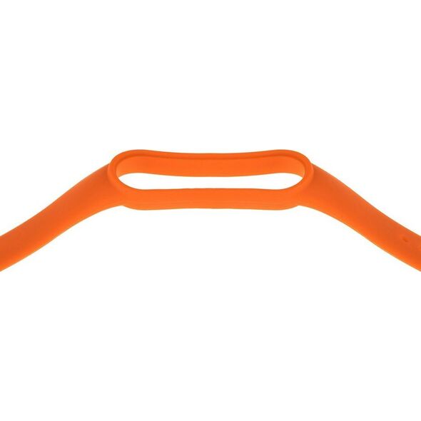 Pasek silikonowy do Xiaomi 5/6 - pomarańczowy