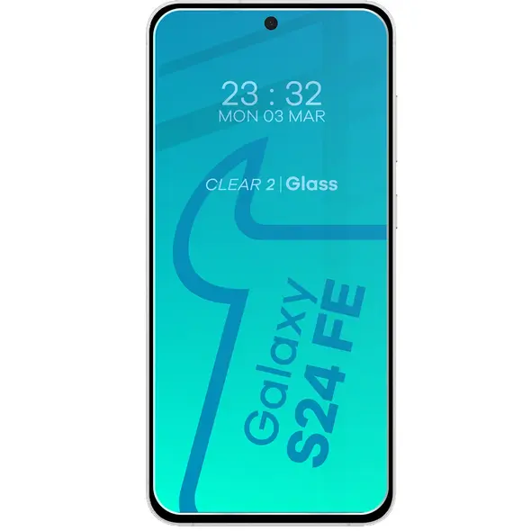 Bizon Clear 3x screen glass + camera glass Samsung Galaxy S24 FE