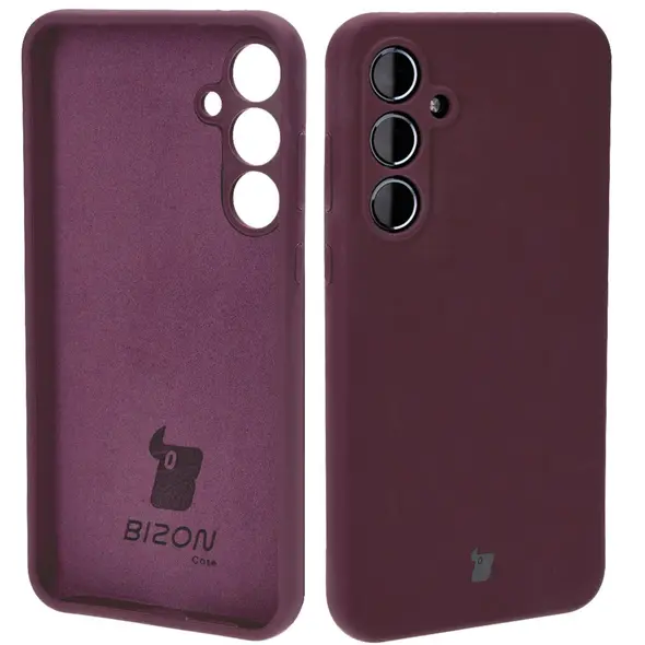 Bizon Soft Case Samsung Galaxy A55 5G dark purple