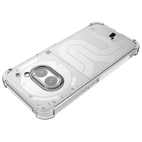 Bizon Case Clear Pack case + 2x screen glass + lens glass Nothing Phone (2a) clear