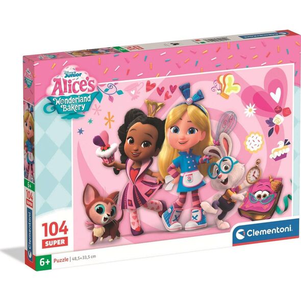 CLE puzzle 104 SuperKolor AliceWonderlBakery 25046