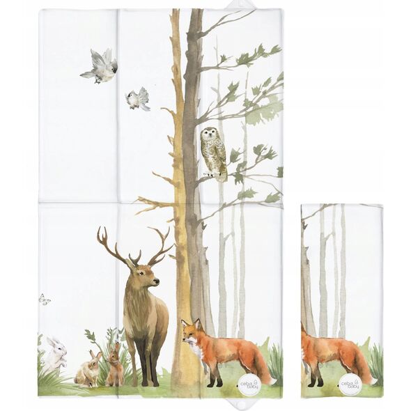 CEBA 305-000-724 Składana mata do przewijania 60x40 Basic Woodland