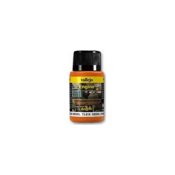 Vallejo Engine Effects Diesel Stains / Olej Napędowy uniwersalny