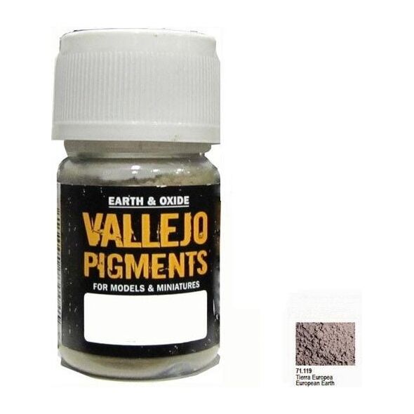 Vallejo Pigment European Earth 73119