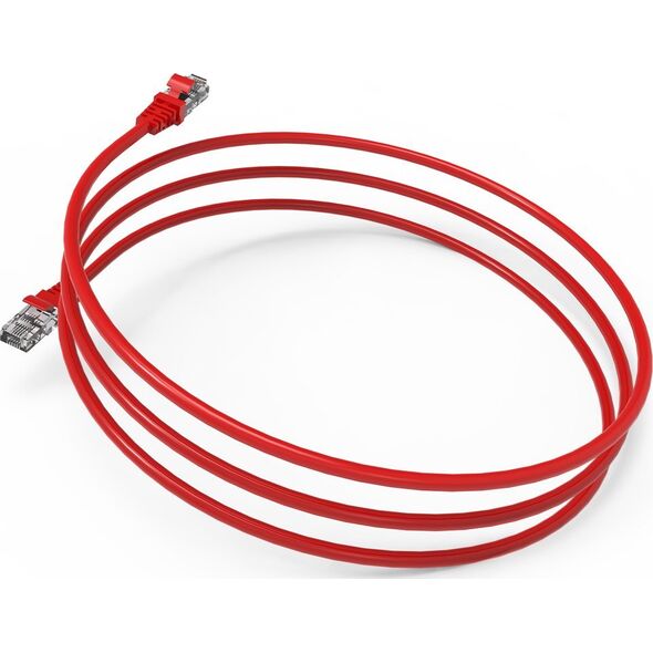 Wirewin INCA Patchkabel ICAT6-02TK RJ45 Cat6 UTP Κόκκινο 2.0m λιανική