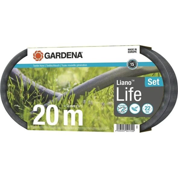 Gardena Wąż tekstylny Gardena Liano Life 20M - 18450-20