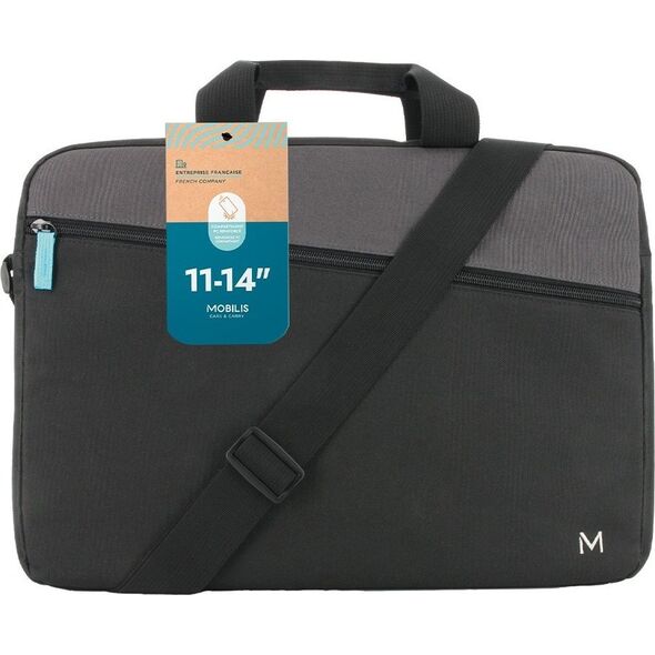 Τσάντα Mobilis Mobilis TheOne Essential Briefcase Topload. 11-14" μαύρο gre