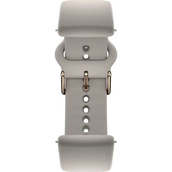 Λουράκι ρολογιού Polar Polar 20mm S-L T, γκριζοκαφέ σιλικόνη