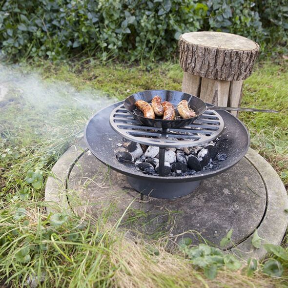 Esschert Design FIRE PIT GRILL