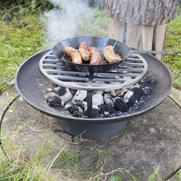 Esschert Design FIRE PIT GRILL