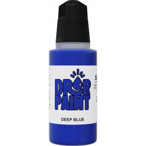 Scale 75: Drop Paint - Deep Blue