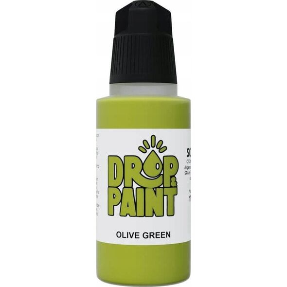 Scale 75: Drop Paint - Olive Green