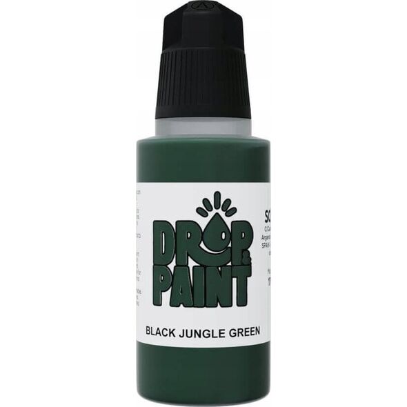 Scale 75: Drop Paint - Black Jungle Green