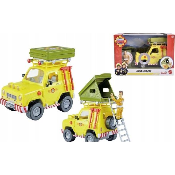 Strażak Sam jeep 4x4 z namiotem 925-2653