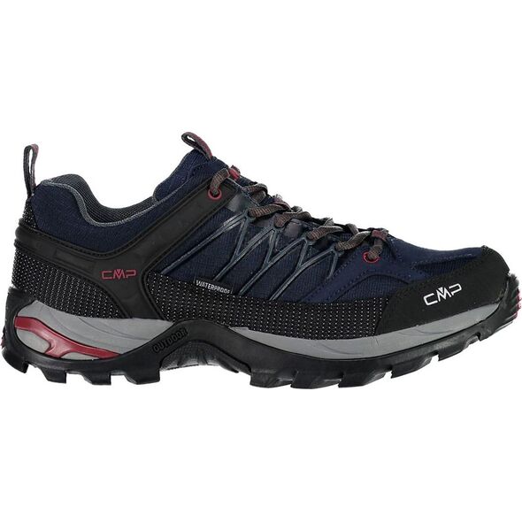 Buty trekkingowe męskie CMP Rigel Low trekking Shoe Asphalt/Syrah r. 45 (3Q54457-62BN)