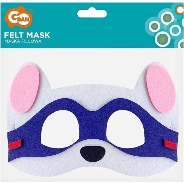 GoDan Maska filcowa psia brygada superbohater 18x12cm