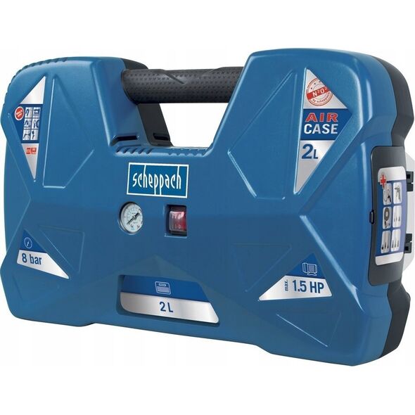 Kompresor samochodowy Scheppach Kompresor mobilny Scheppach AIRCASE