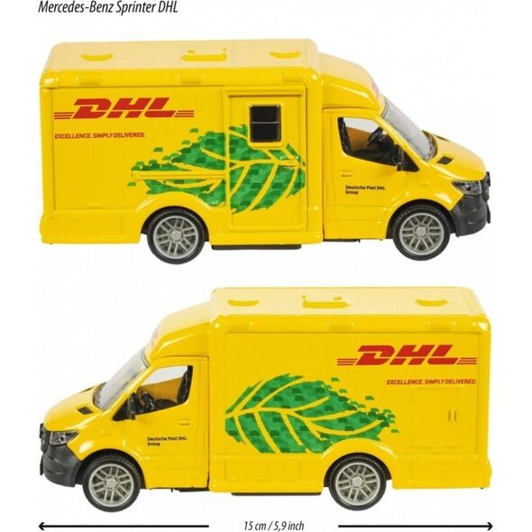 Simba Pojazd Majorette G.S. Mercedes-Benz DHL 12 cm