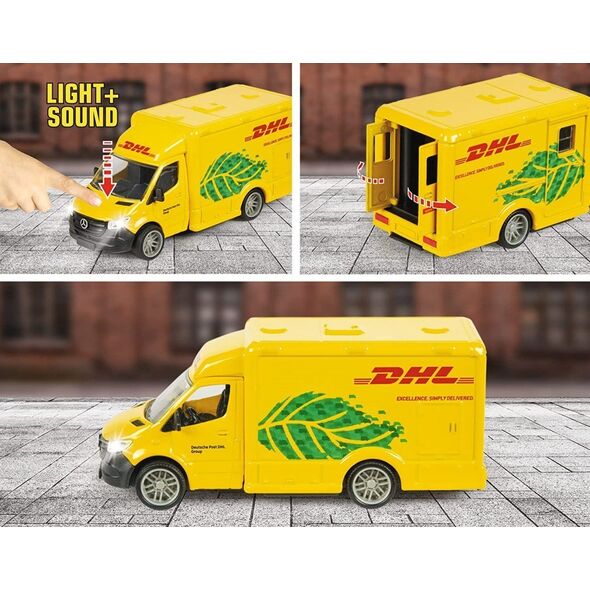 Simba Pojazd Majorette G.S. Mercedes-Benz DHL 12 cm