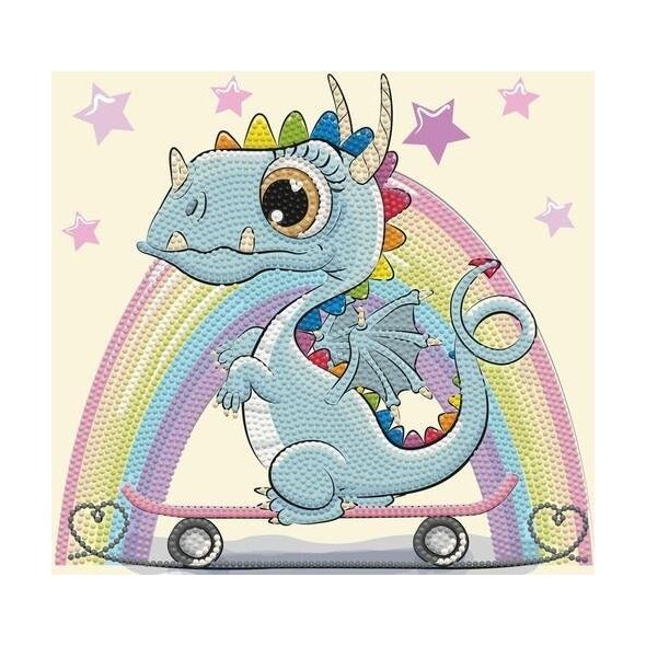 DIAMOND DOTZ DIAMOND DOTZ DRAGON SKATE