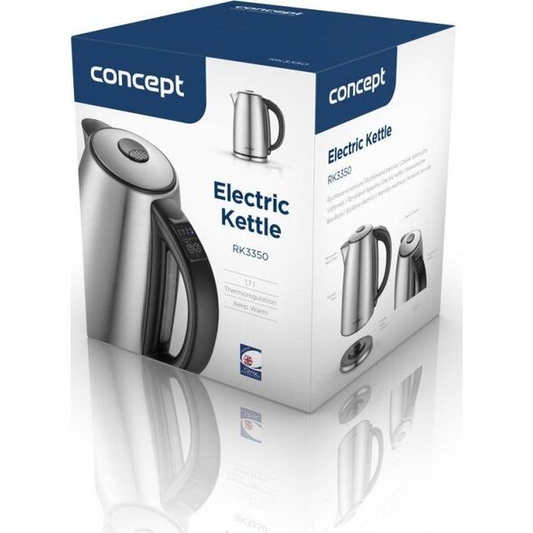 Czajnik Concept Czajnik elektryczny z regulacjš temperatury 1,7l RK3350