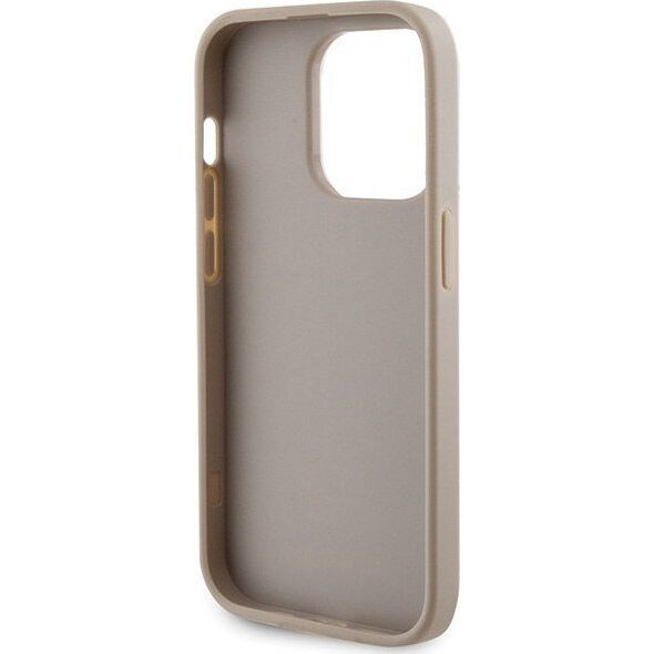 Guess Guess GUHCP15LPS4DGPD iPhone 15 Pro 6.1" złoty/gold hardcase Strass Metal Logo