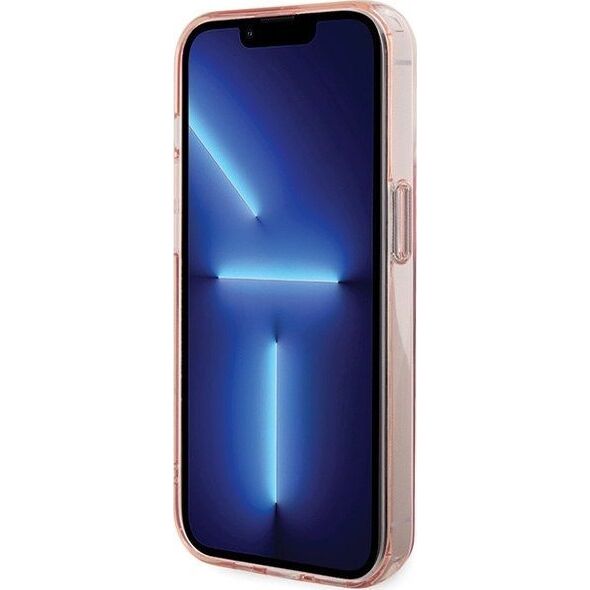 Karl Lagerfeld Karl Lagerfeld KLHMP15LHMRSKCP iPhone 15 Pro 6.1" różowy/pink hardcase Ring Stand Karl&Choupettte MagSafe