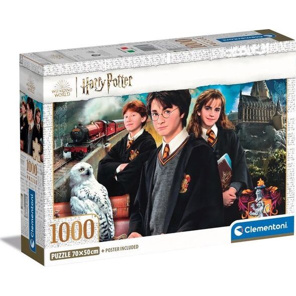 Clementoni Puzzle Compact Harry Potter 1000 elementów (39862)