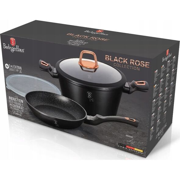 Patelnia Berlinger Haus GARNEK I PATELNIA BERLINGER HAUS BH-7741 BLACK ROSE