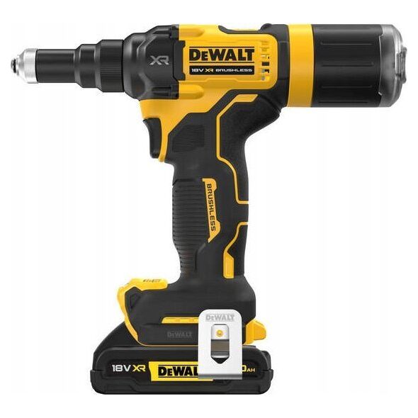 Dewalt NITOWNICA AKUMULATOROWA 10KN 25MM XR 18V 2*2.0AH