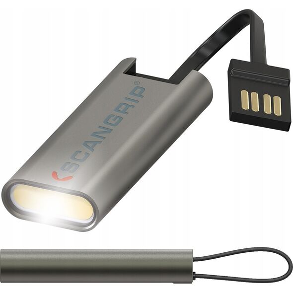 Scangrip Lampka brelok z wbudowanym kablem USB do ładowania FLASH MICRO R 03.5113 (SG035113)