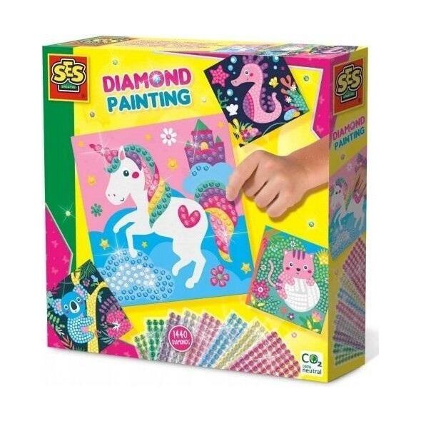 SES SES Diamond painting "Happy animals"