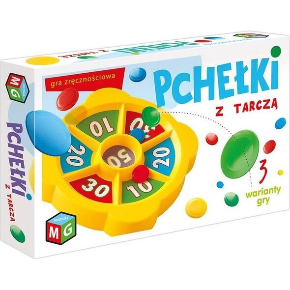 Multigra Gra zręcznościowa Pchełki z tarczą 05891