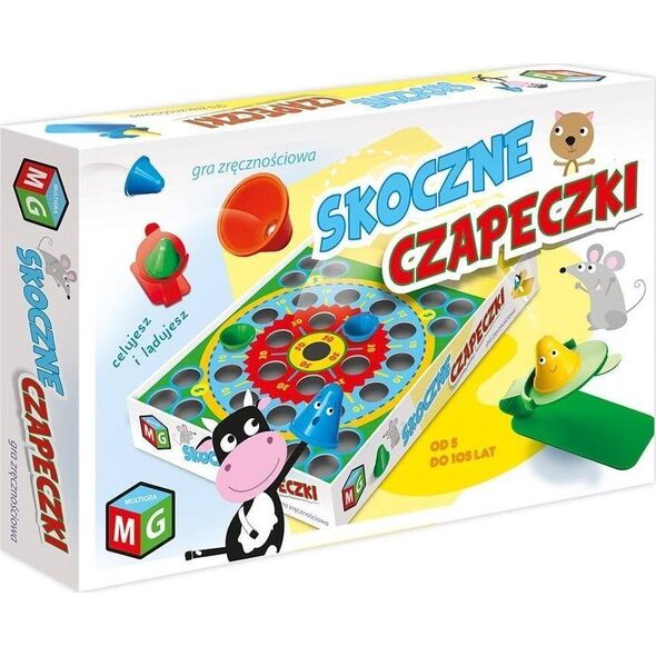 Multigra Gra zręcznościowa Skoczne czapeczki 05914
