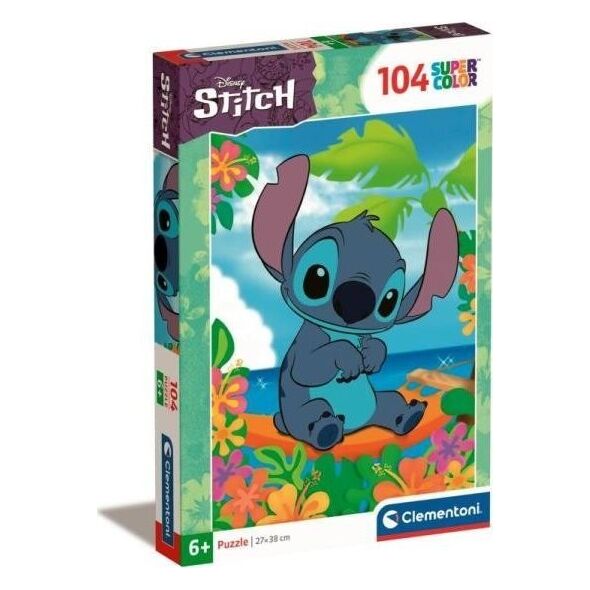 Clementoni CLE puzzle 104 SuperKolor Stitch 25755