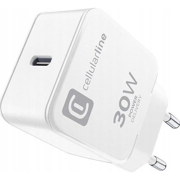 Ładowarka Sourcing CELLULARLINE USB-C CHARGER APPLE 30W WHI