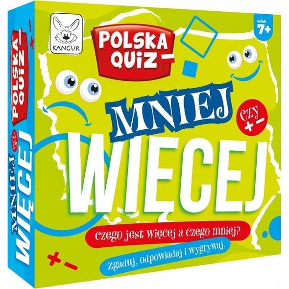 Kangur Gra Polska Quiz Mniej czy więcej? 40599