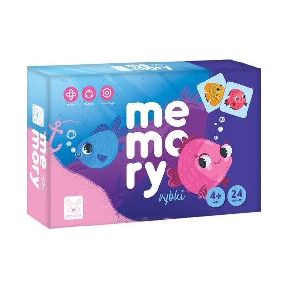 Kangur Gra Memory Rybki 40995