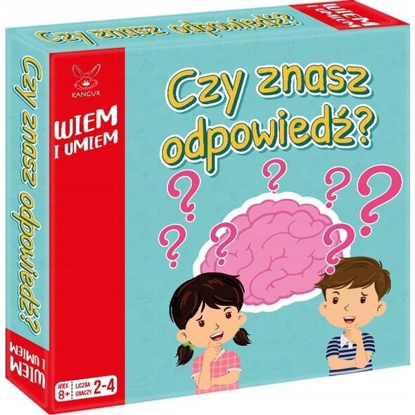 Kangur Wiem i Umiem Czy znasz odpowiedź? 41282