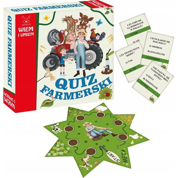 Kangur Wiem i Umiem Quiz farmerski 41091